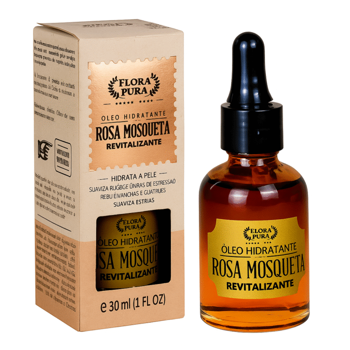 OLEO HIDRATANTE E REVITALIZANTE ROSA MOSQUETA 30ML | FLORA PURA - Imagem 2