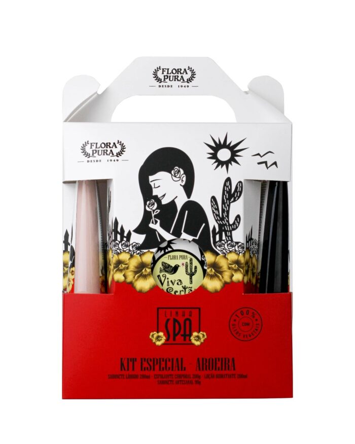 KIT ESPECIAL VIVA O SERTÃO - LINHA SPA - AROEIRA 690 G | FLORA PURA - Imagem 3