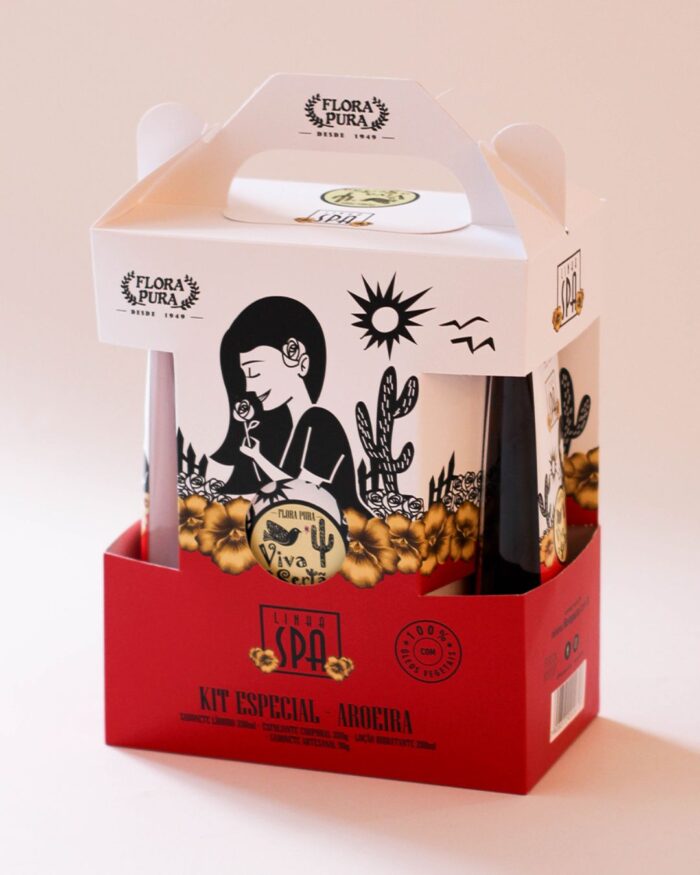 KIT ESPECIAL VIVA O SERTÃO - LINHA SPA - AROEIRA 690 G | FLORA PURA