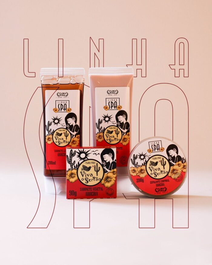 KIT ESPECIAL VIVA O SERTÃO - LINHA SPA - AROEIRA 690 G | FLORA PURA - Imagem 2
