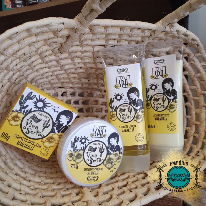 KIT ESPECIAL VIVA O SERTÃO - LINHA SPA - MARACUJÁ 690 G | FLORA PURA - Imagem 3