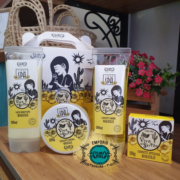 KIT ESPECIAL VIVA O SERTÃO - LINHA SPA - MARACUJÁ 690 G | FLORA PURA - Imagem 2