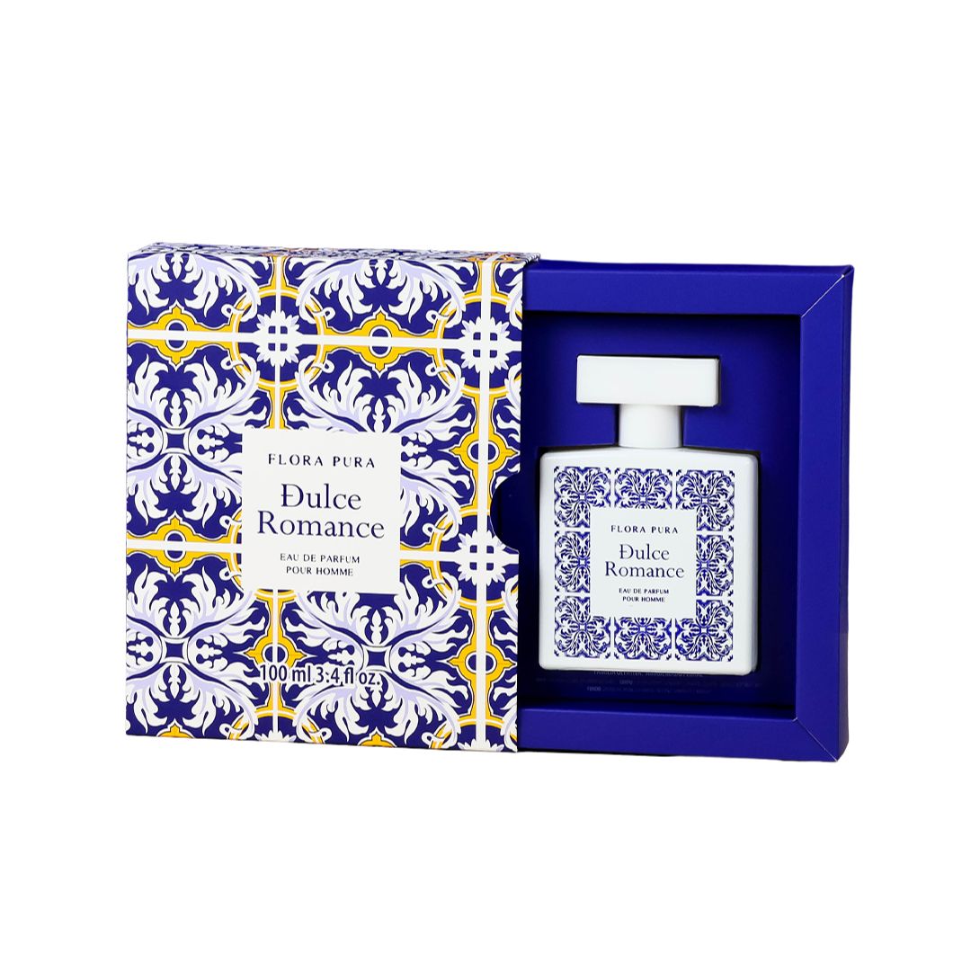 EAU DE PARFUM DULCE ROMANCE - POUR HOMME - 100ML | FLORA PURA - Imagem 2