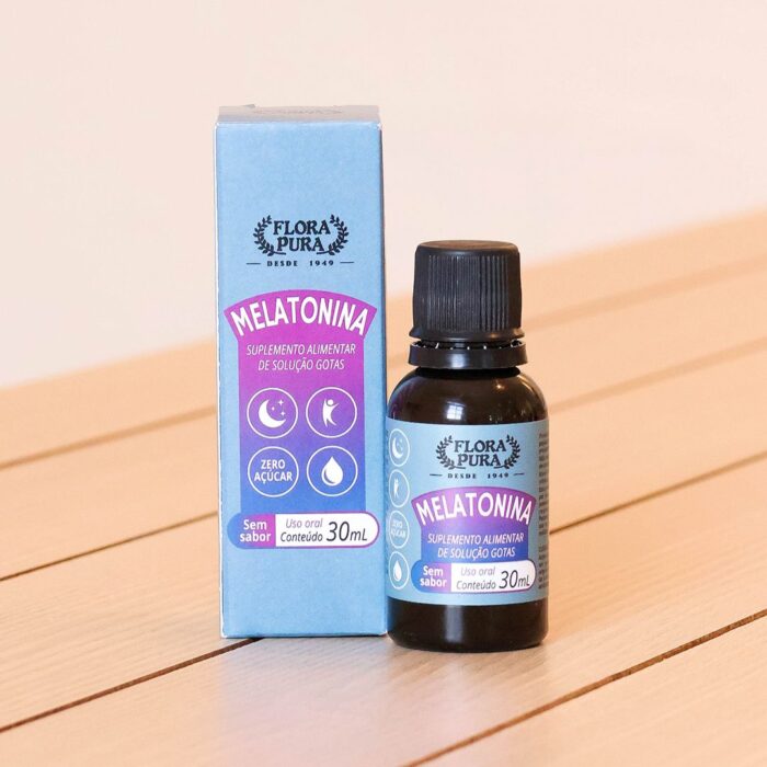 MELATONINA GOTAS - 30ML | FLORA PURA