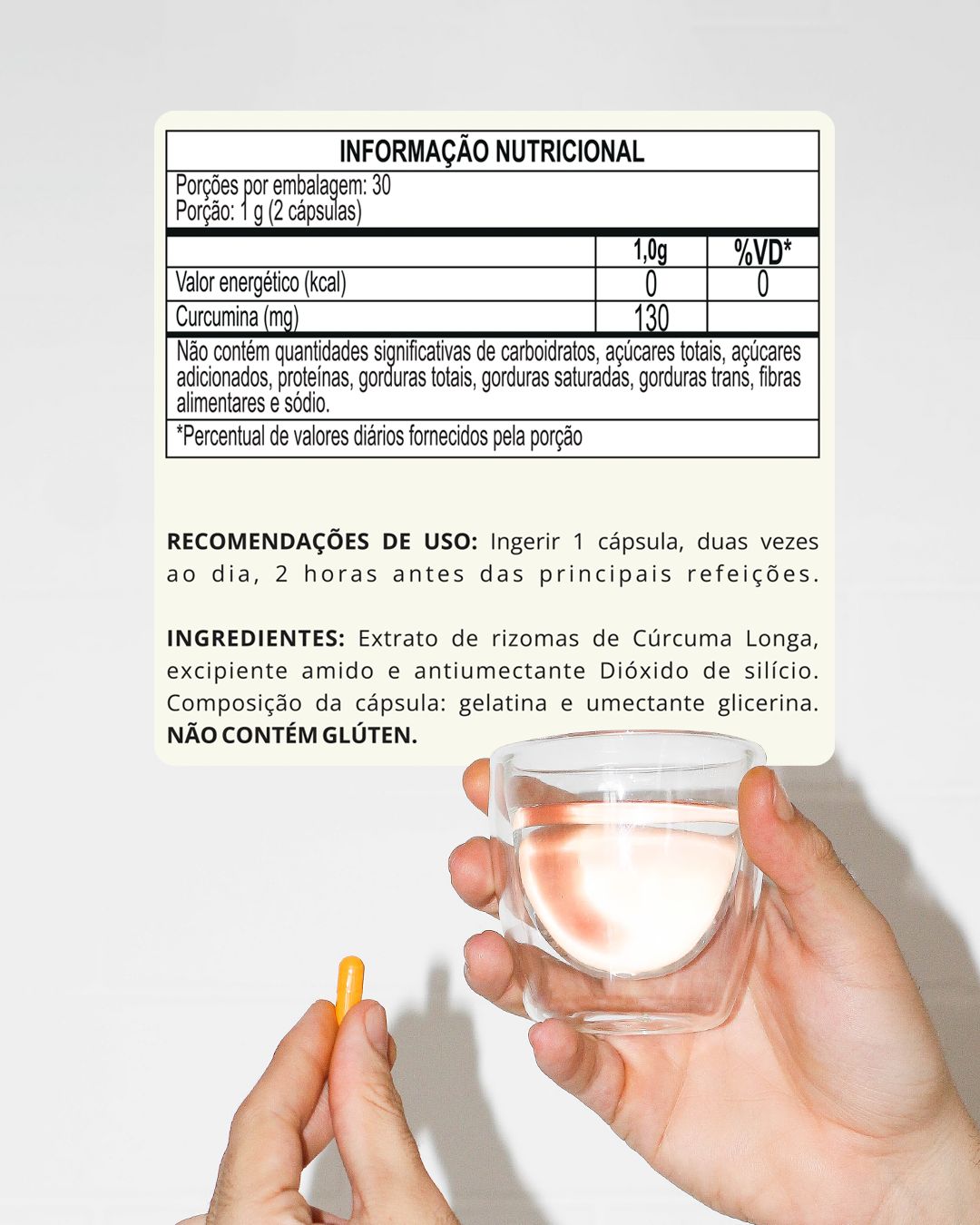 CURCUMA LONGA- 60CAPS- 500MG | FLORA PURA - Imagem 2