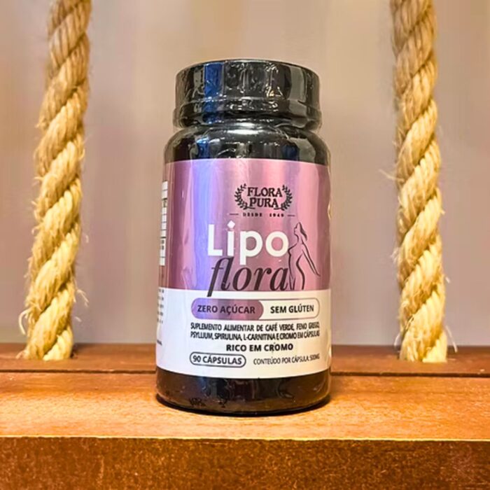 LIPO FLORA-90CAPS- 500MG-FLORA PURA