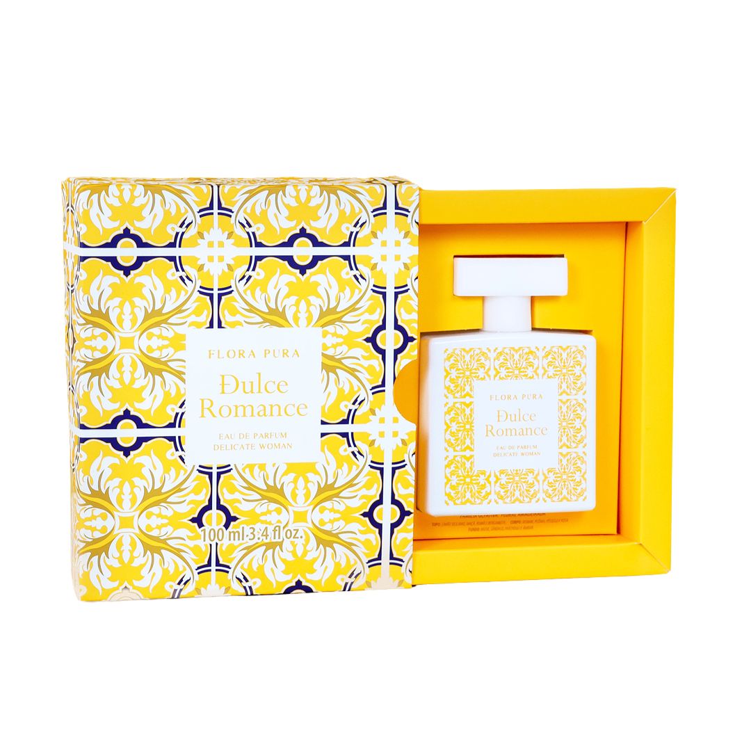 EAU DE PARFUM DULCE ROMANCE- DELICATE WOMAN- 100ML | FLORA PURA - Imagem 2